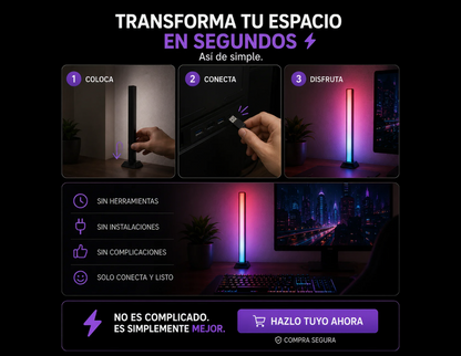 Barras Led Rítmicas Decorativas