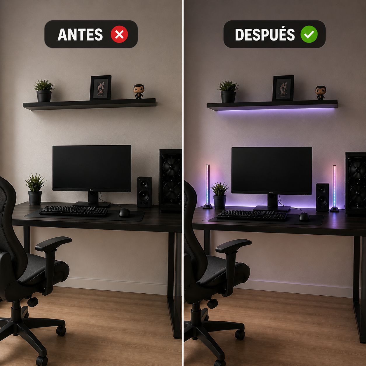Barras Led Rítmicas Decorativas